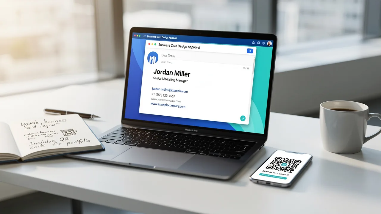 Best Practices for Crafting an Effective Business Card Email