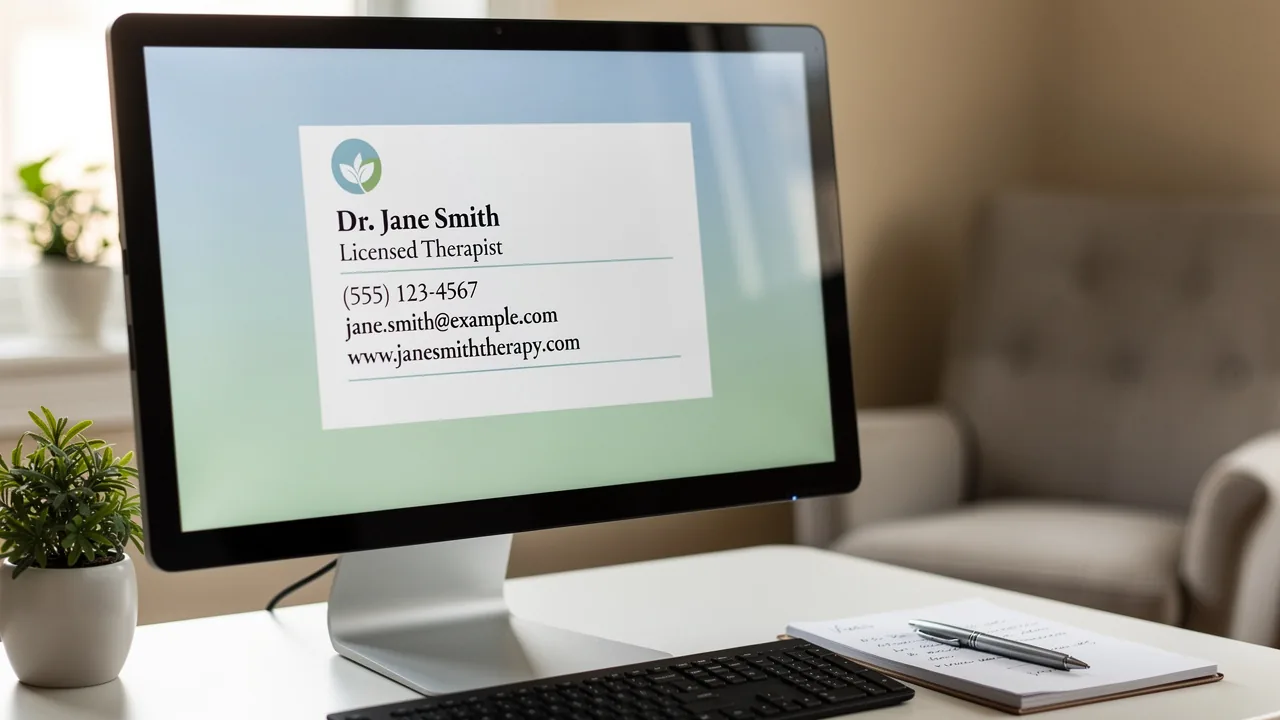 4 Best Practices for an Effective Therapist Email Signature