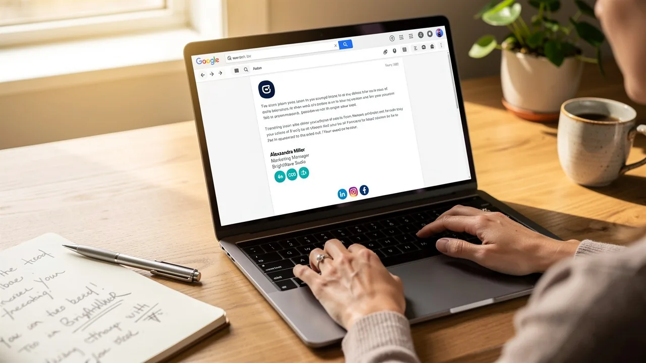 4 Steps for Adding Email Signature to Gmail Effectively
