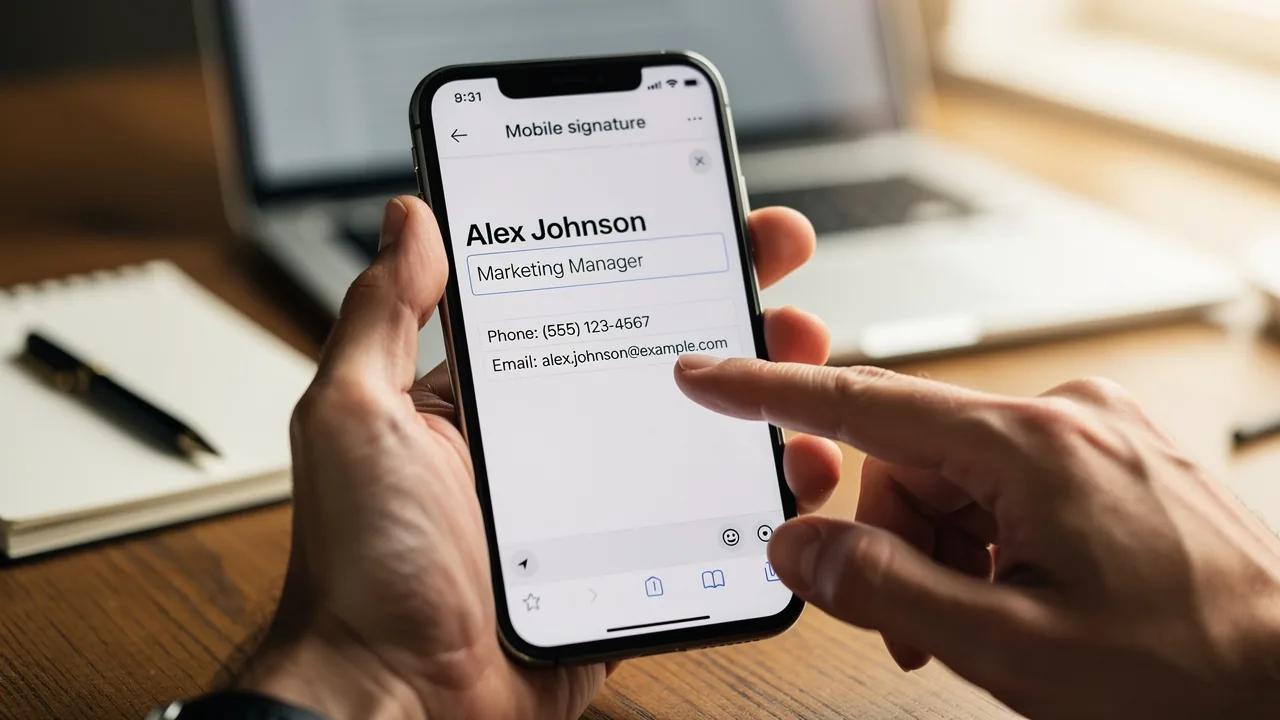 Set Up Your Gmail Mobile Signature on iPhone: A Step-by-Step Guide