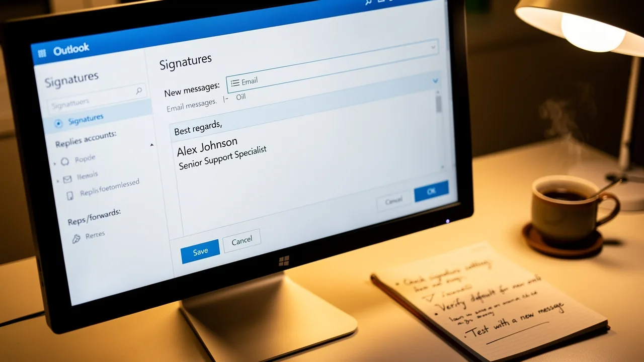 Fix Your Outlook Signature Disappeared Issue: Step-by-Step Guide