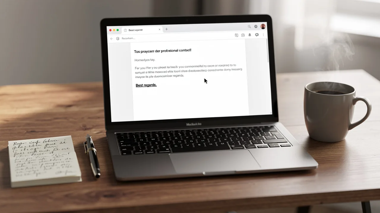 Master Email Ending Regards: Best Practices for Professional Sign-Offs