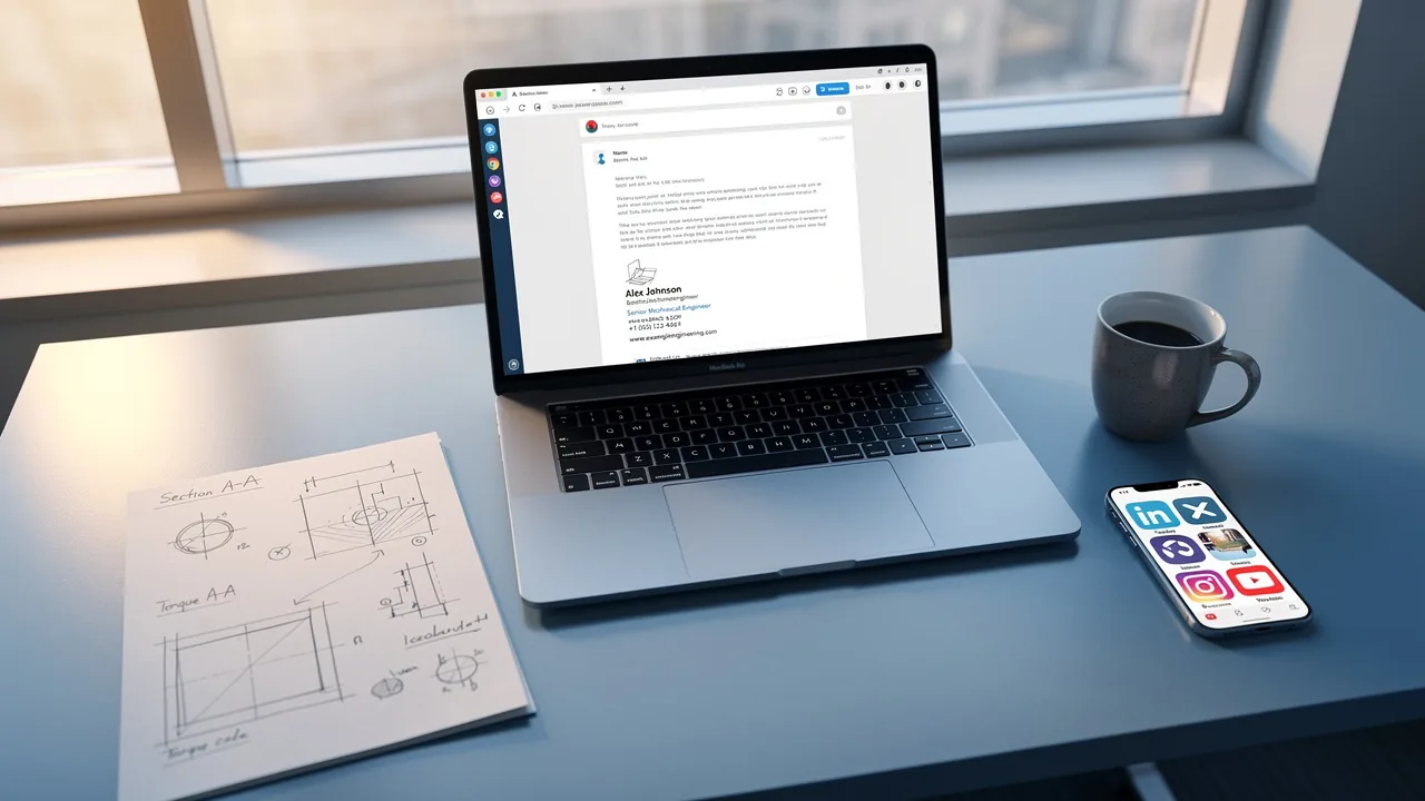4 Best Practices for an Effective Email Signature for Engineers