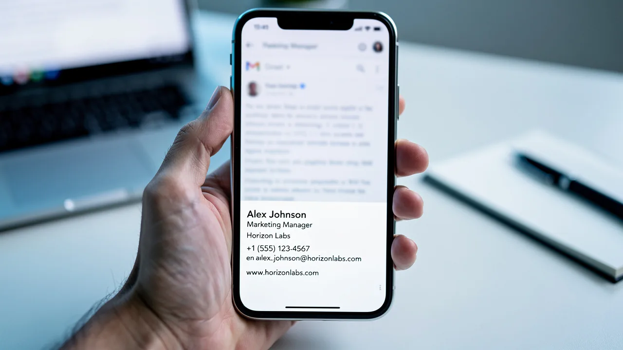 What Is Mobile Signature in Gmail and Why It Matters for Marketing