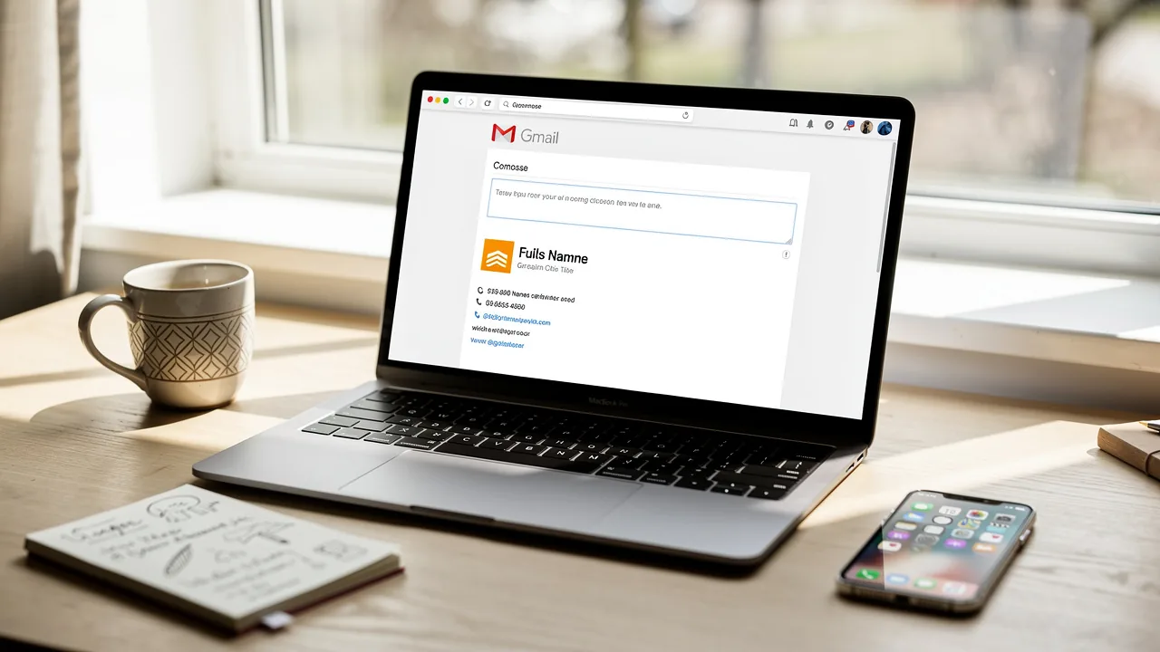 Create a Business Email Signature in Gmail: 5 Easy Steps