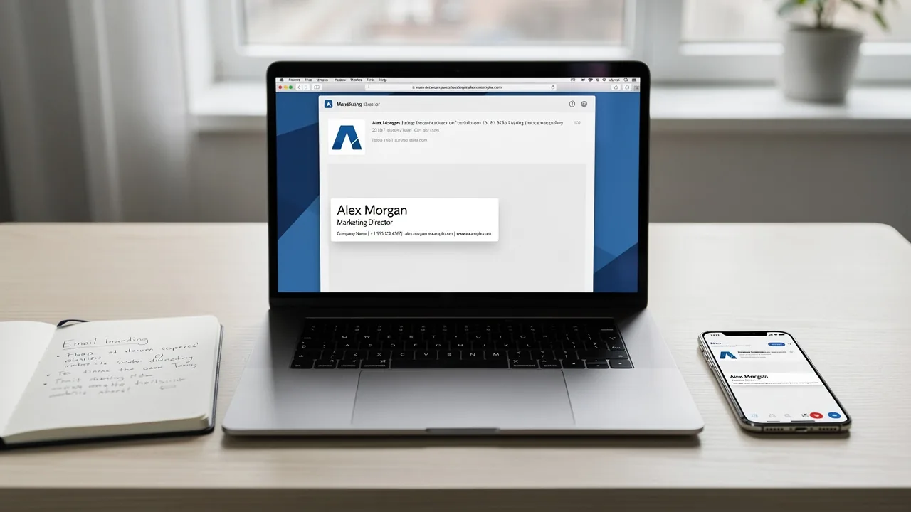 Master Gmail Email Signature Dimensions for Effective Branding