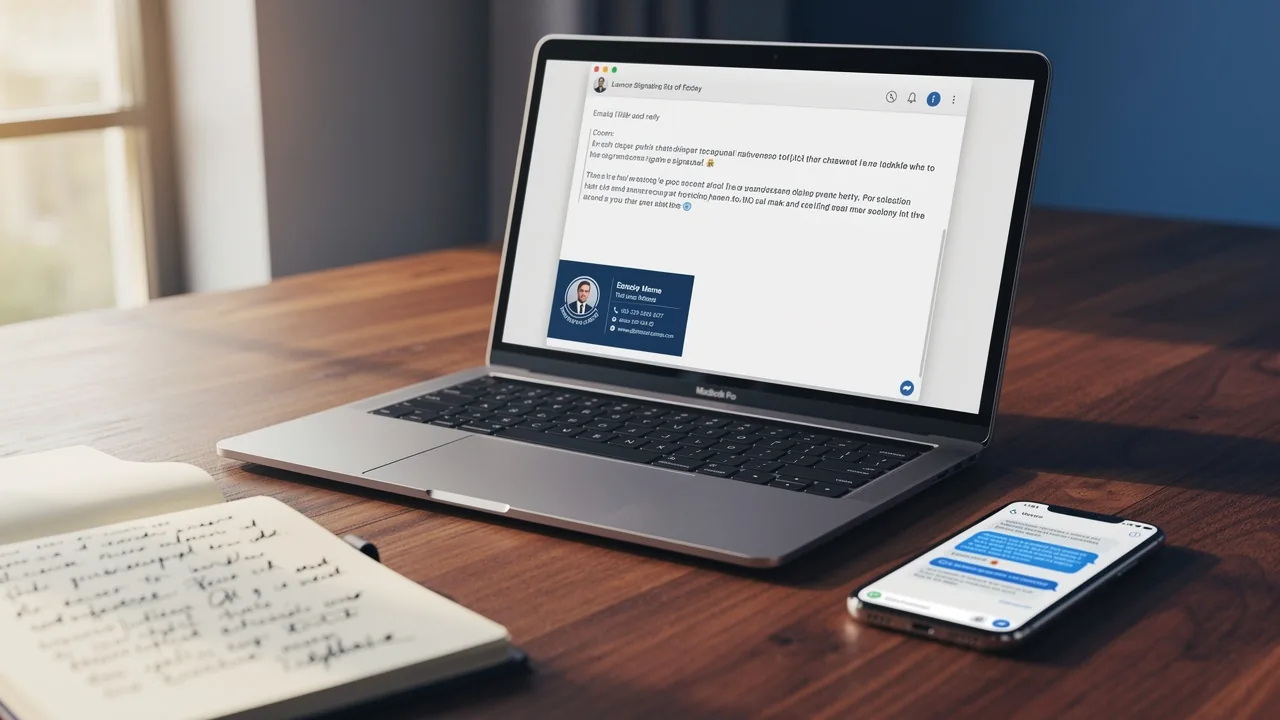 4 Best Practices for Your Outlook HTML Signature Template