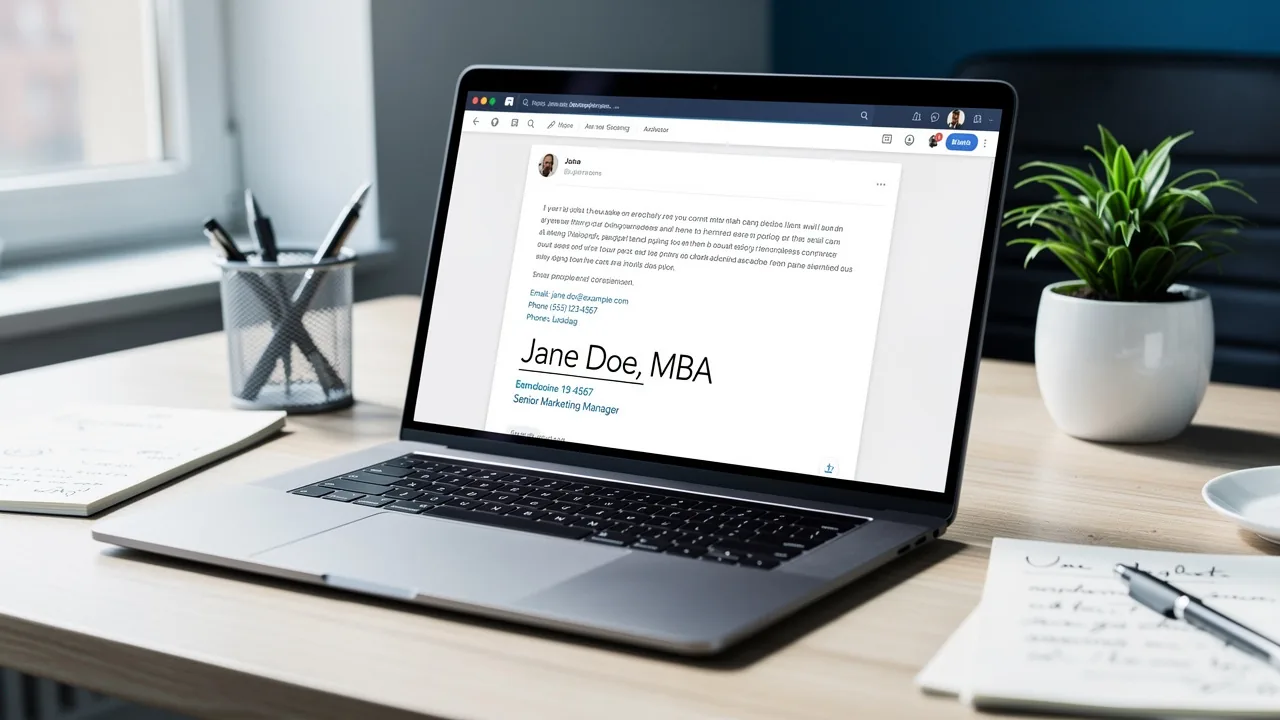 4 Best Practices for Using Email Signature Degrees Effectively