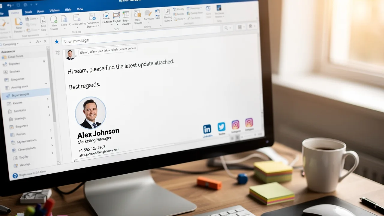 Comment changer sa signature sur Outlook avec Scribe en 4 étapes