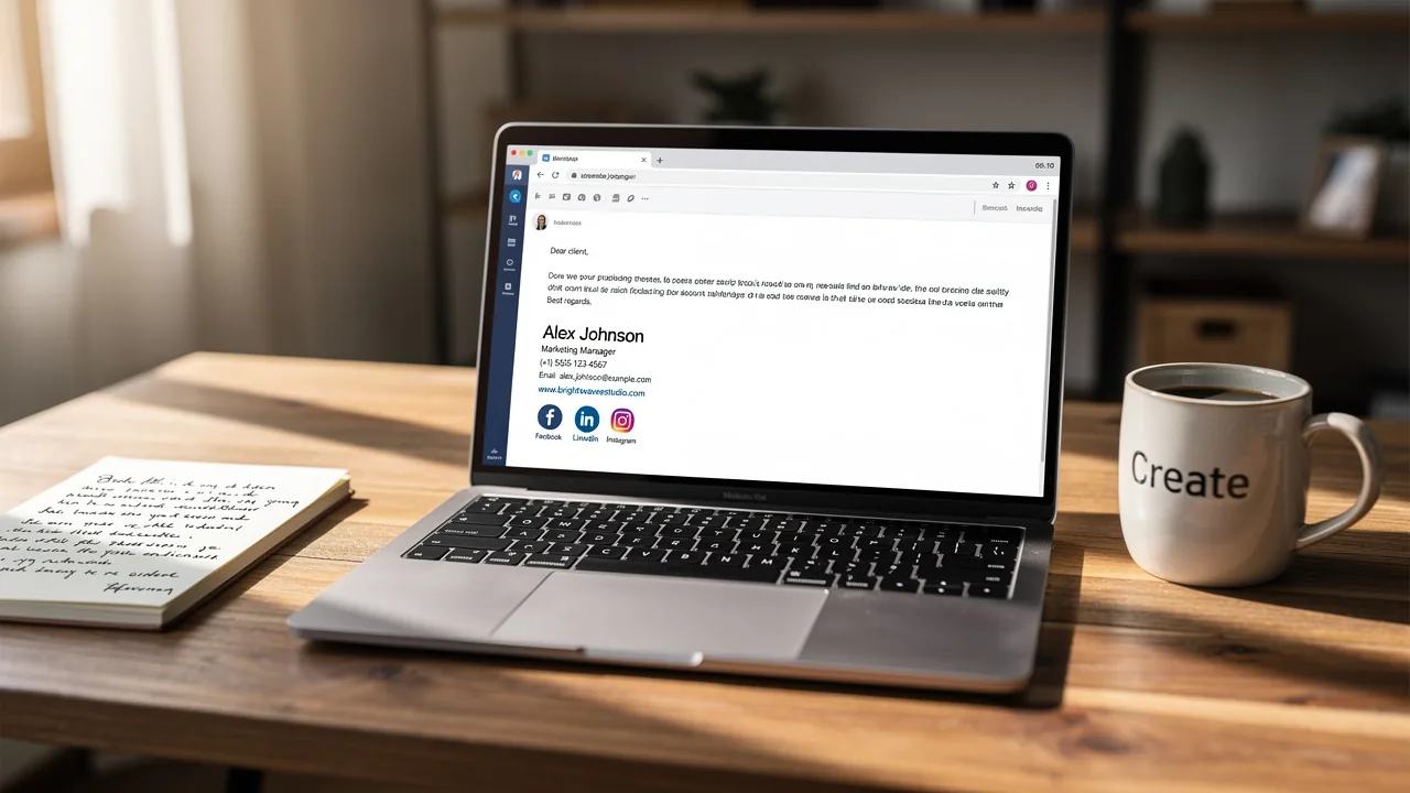 How to Add Social Media Icons to Your Email Signature in 4 Steps