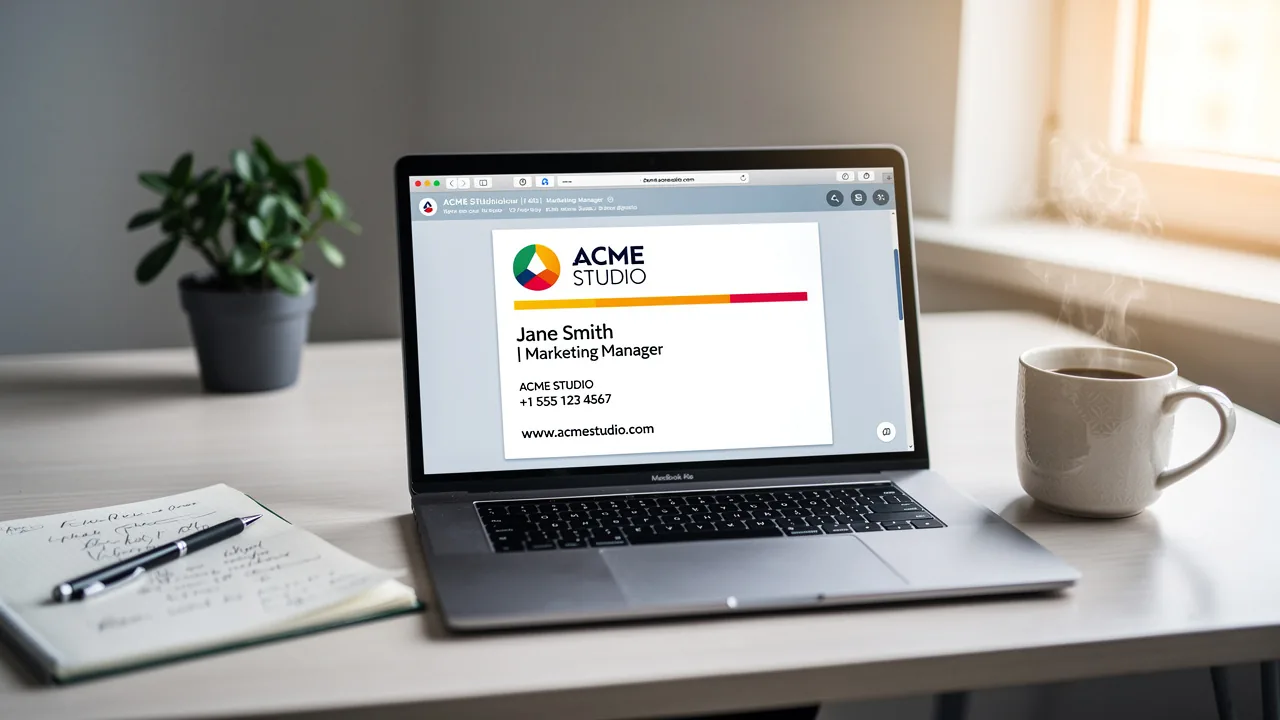 4 Best Practices for Using a Custom Email Signature Creator