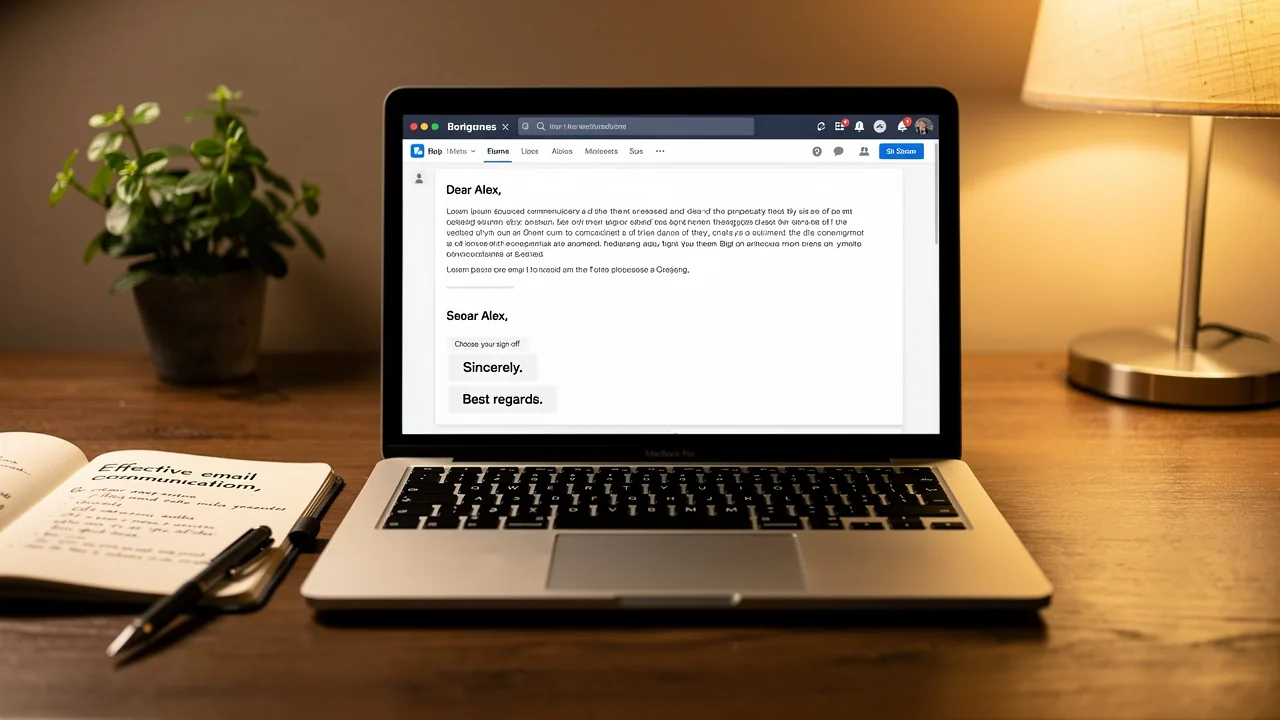 Master How to End Email with Sincerely for Professional Impact
