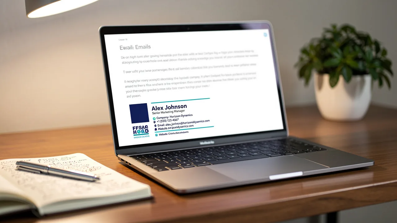 What Should an Email Signature Look Like for Maximum Impact?