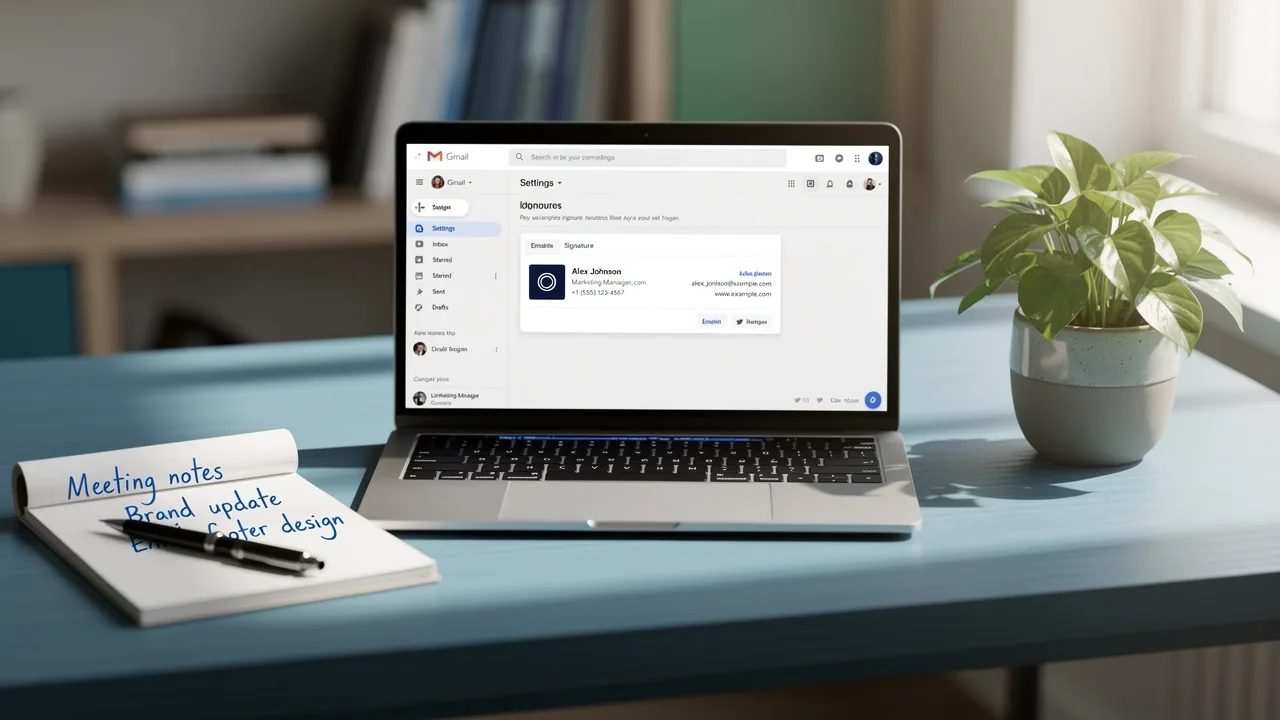 Comment ajouter une signature sur Gmail avec Scribe en 5 étapes