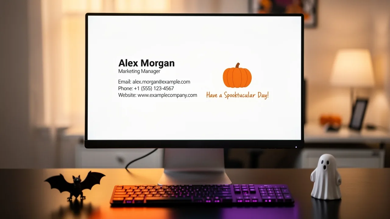 Boost Your Marketing with Effective Halloween Signatures