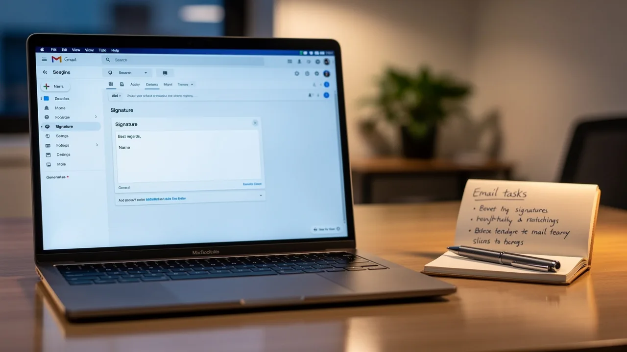 4 Steps to Edit Your Email Signature Effectively
