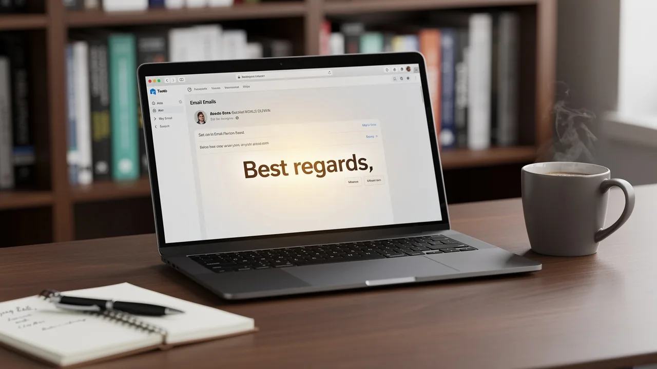Master Email Ending Salutations: Best Practices for Professionals