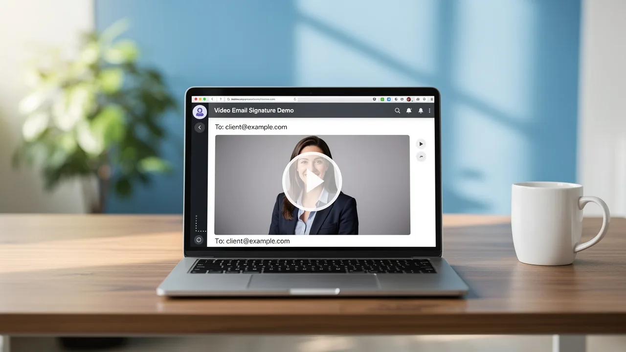 Maximize Engagement with Video Email Signatures in Marketing