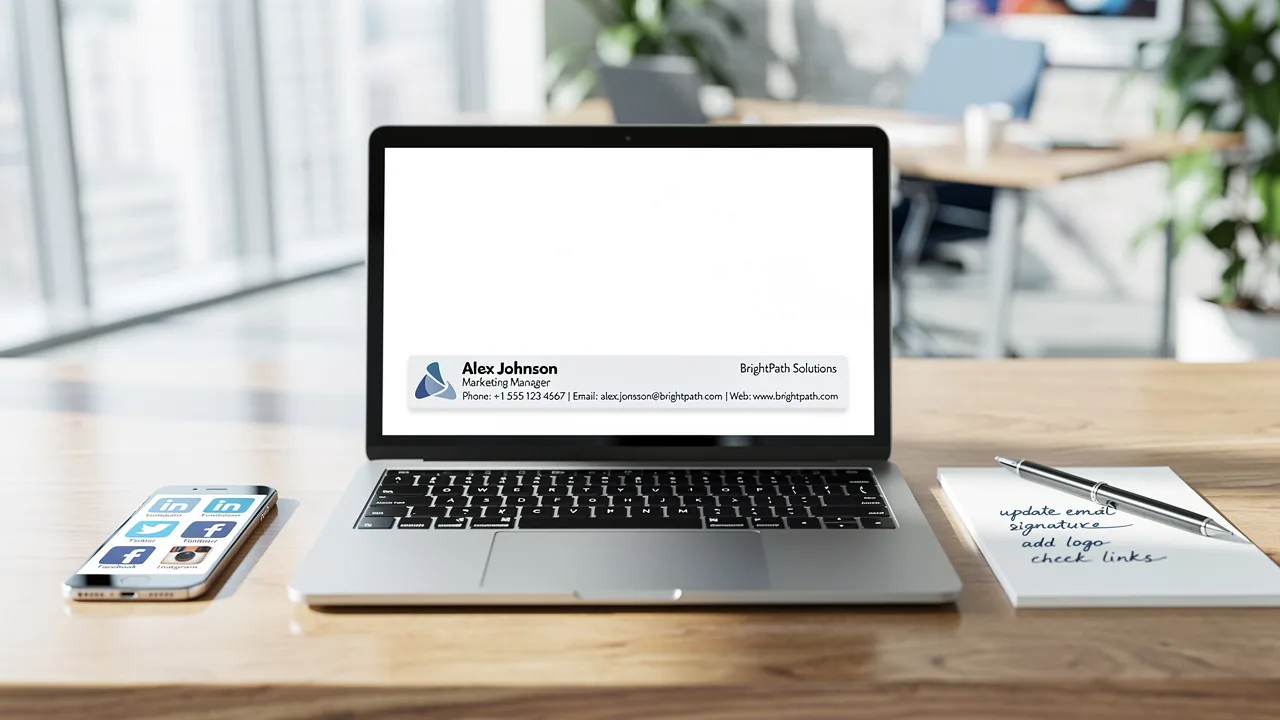 4 Best Practices for Your Email Signature Gallery Template
