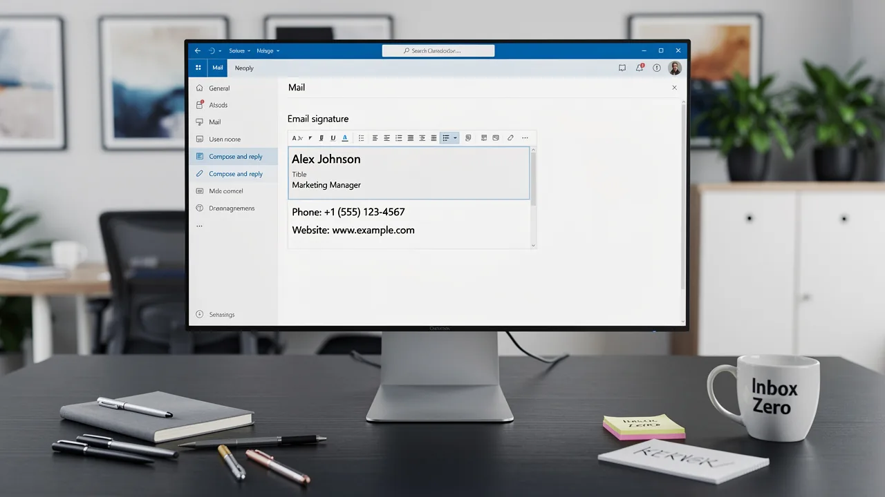 How to Put a Signature on Outlook 365: Step-by-Step Guide