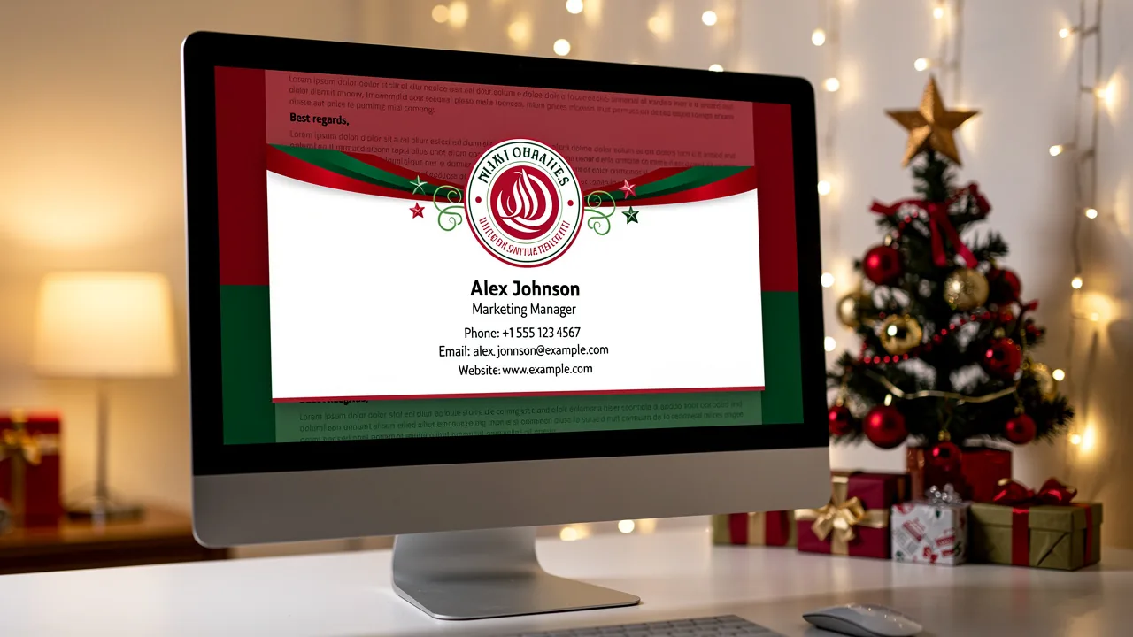 4 Best Practices for Your Christmas Email Signature Strategy