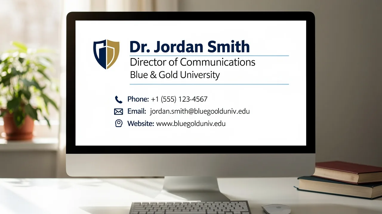 4 Best Practices for Crafting an Effective Alumni Email Signature