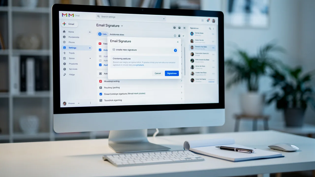 Comment créer une signature sur Gmail : 5 étapes essentielles