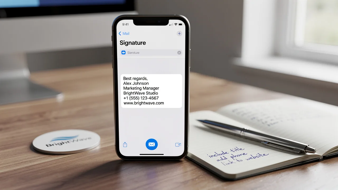 4 Best Practices for Your Signature Block on iPhone