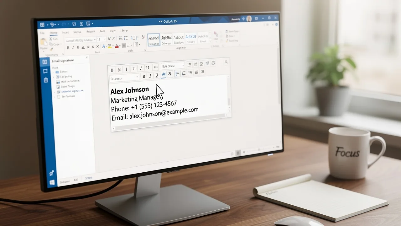 How to Add a Signature in Outlook 365: Step-by-Step Guide