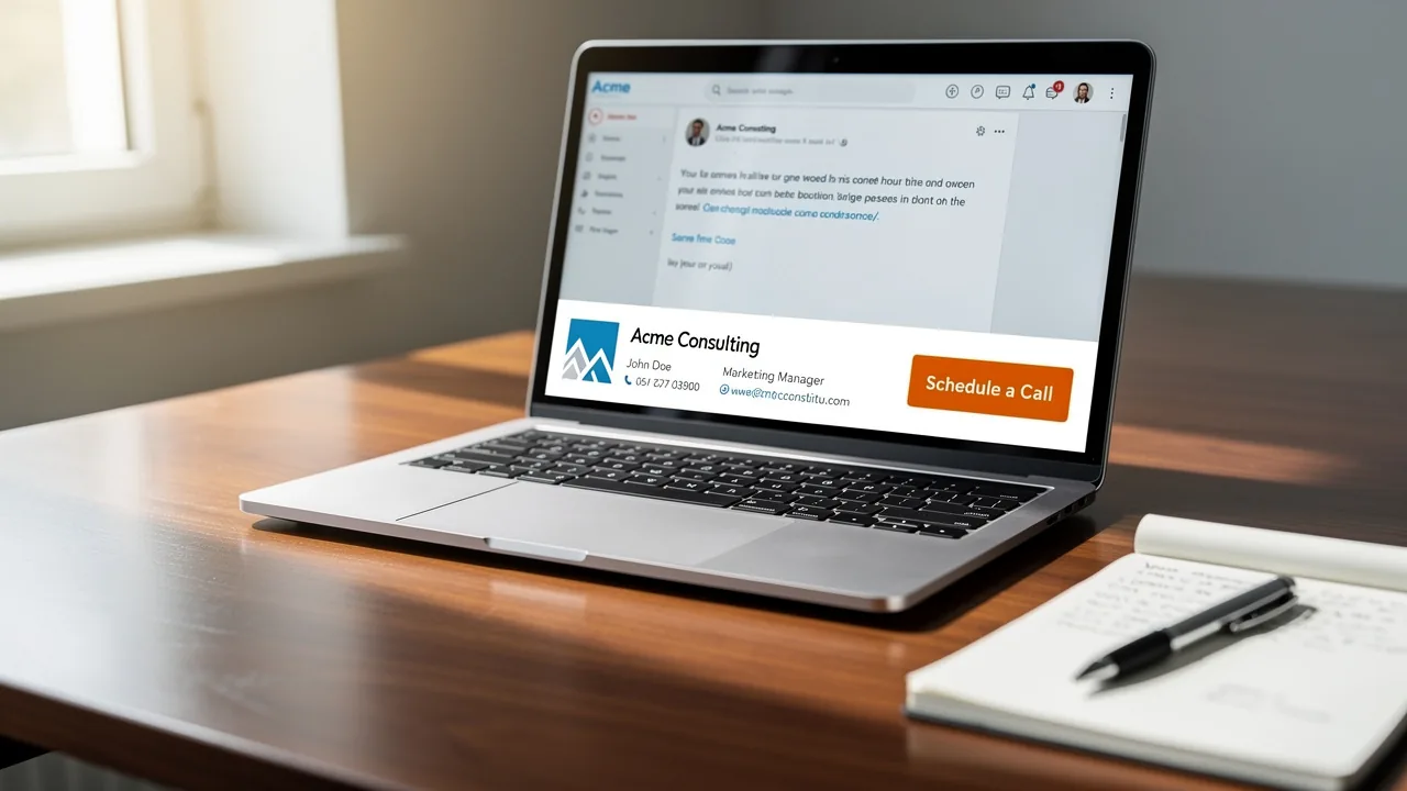 Best Practices for Creating an HTML Signature for Gmail